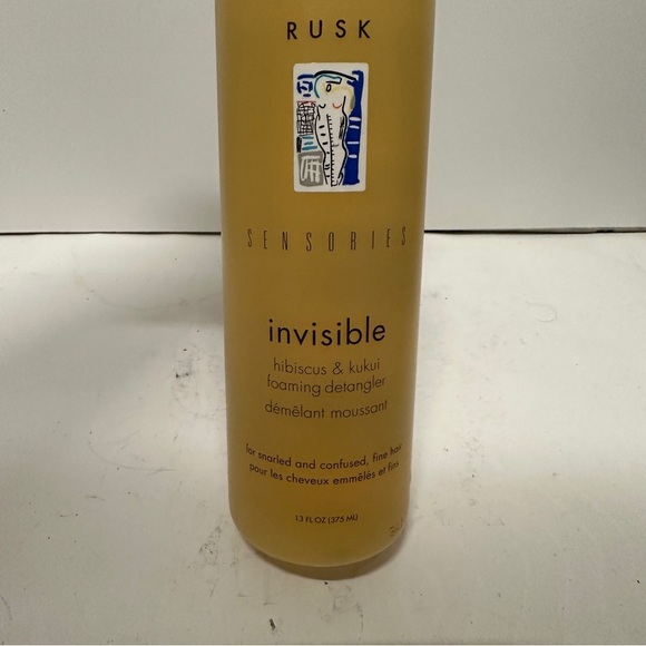 RUSK INVISIBLE Hibiscus & Kukui Foaming Detangler 13 OZ HTF - Picture 2 of 3